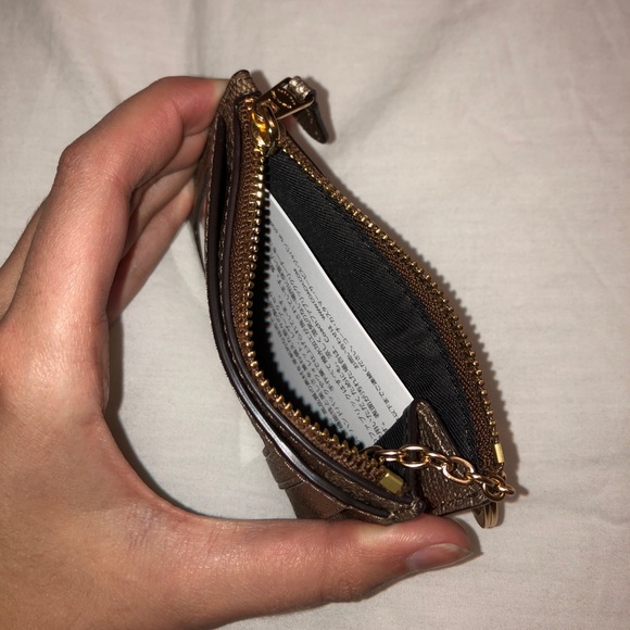 Coach Mini Skinny ID Case with Keyring - Picture 3 of 5